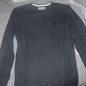 Men’s billabong gray crewneck size medium